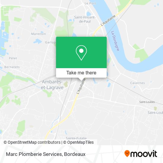 Marc Plomberie Services map