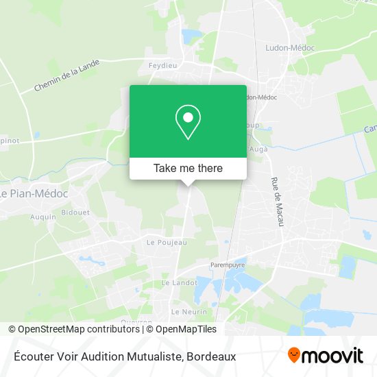 Écouter Voir Audition Mutualiste map