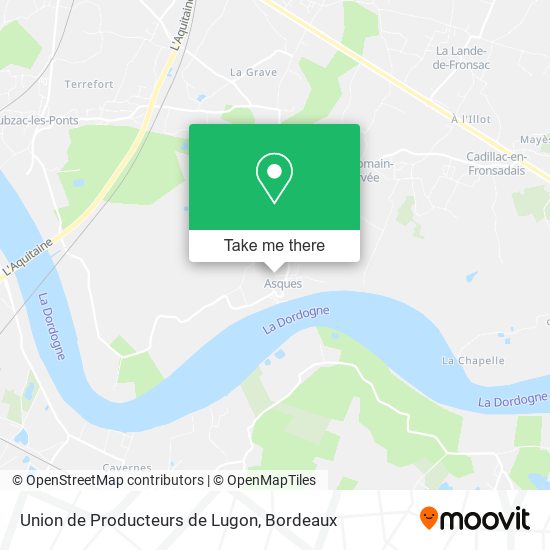 Union de Producteurs de Lugon map