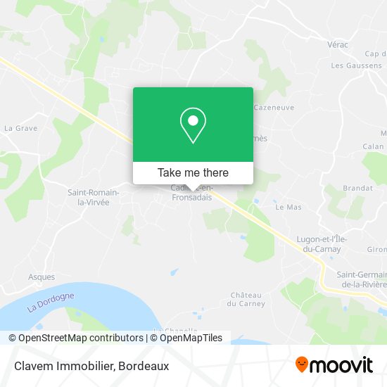 Clavem Immobilier map