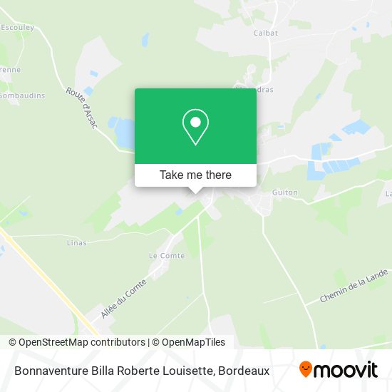 Bonnaventure Billa Roberte Louisette map