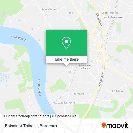 Mapa Boissinot Thibault