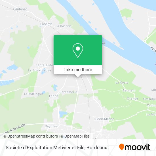 Société d'Exploitation Metivier et Fils map