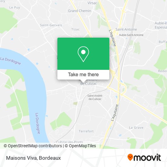 Maisons Viva map