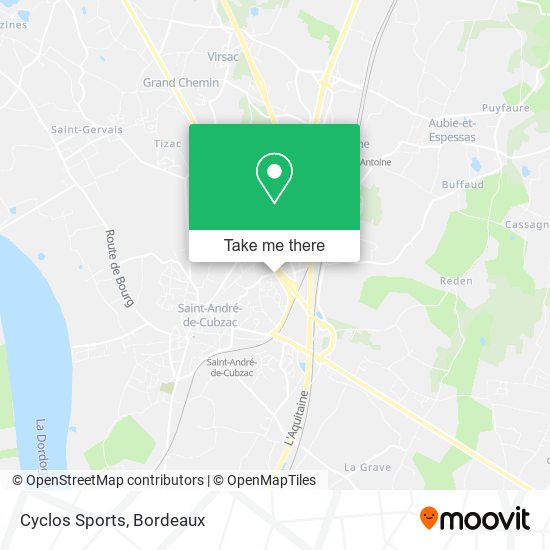 Mapa Cyclos Sports