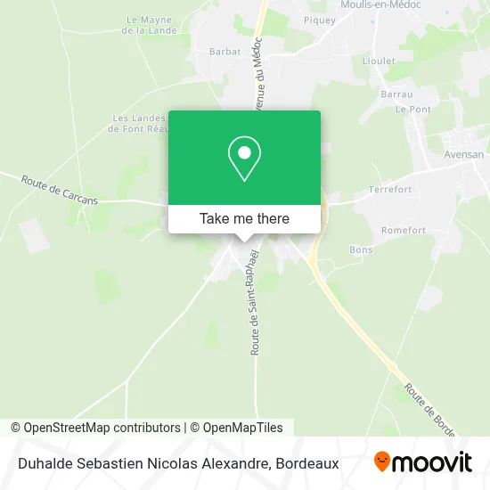 Duhalde Sebastien Nicolas Alexandre map