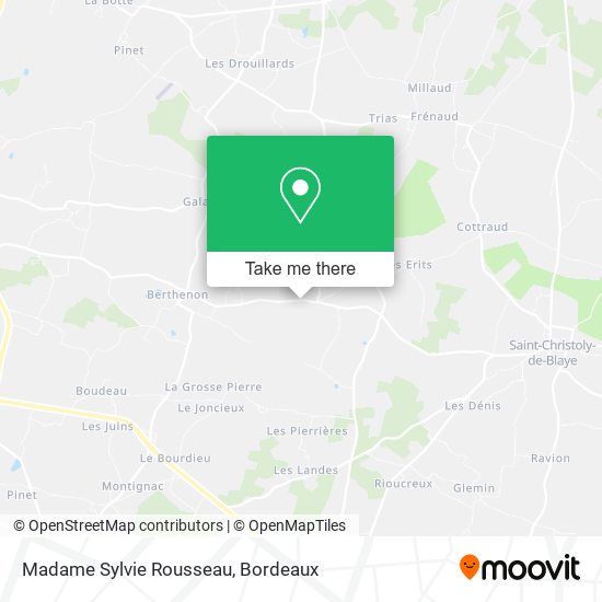 Madame Sylvie Rousseau map