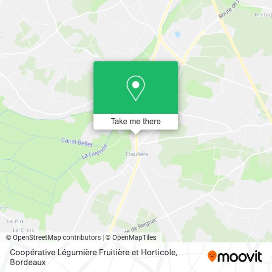Coopérative Légumière Fruitière et Horticole map