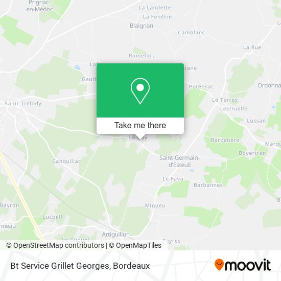 Mapa Bt Service Grillet Georges