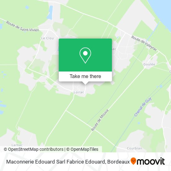 Maconnerie Edouard Sarl Fabrice Edouard map