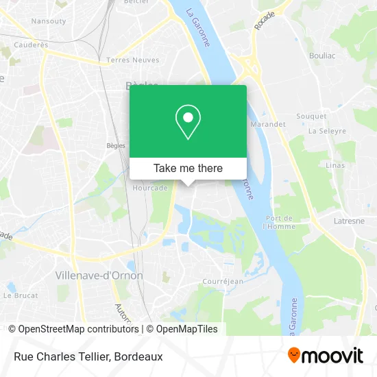 Rue Charles Tellier map