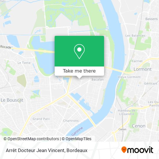 Mapa Arrêt Docteur Jean Vincent