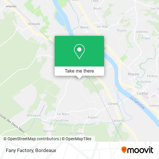 Fany Factory map