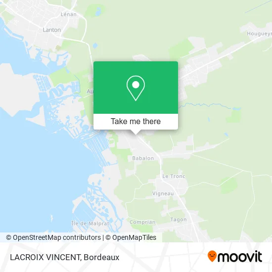LACROIX VINCENT map