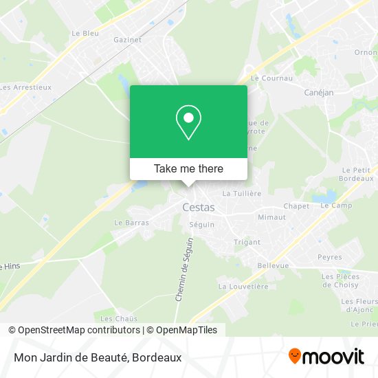 Mon Jardin de Beauté map
