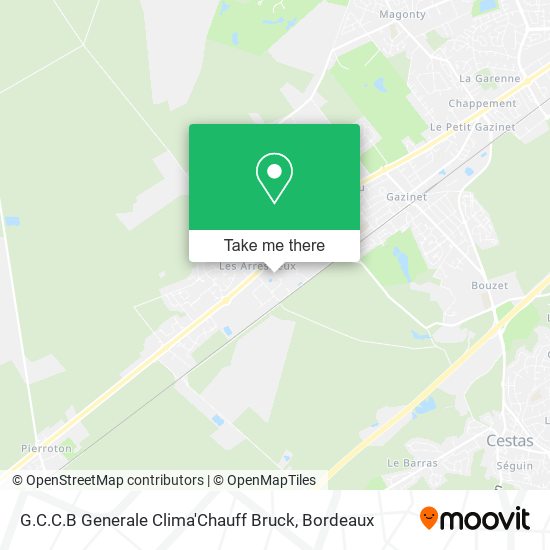 G.C.C.B Generale Clima'Chauff Bruck map