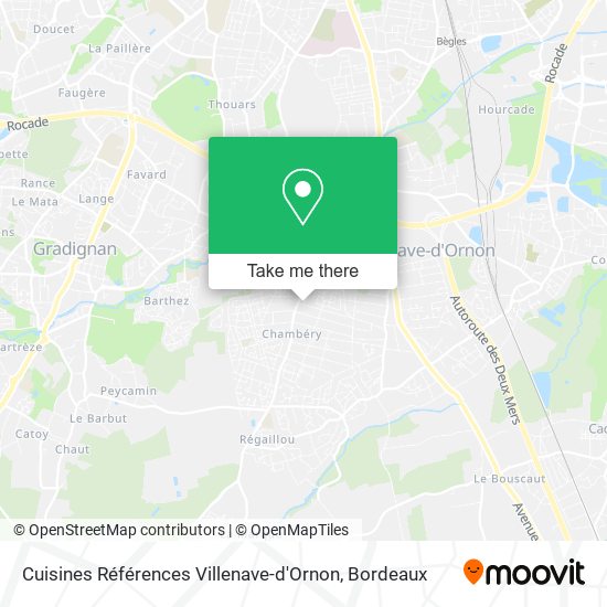 Cuisines Références Villenave-d'Ornon map