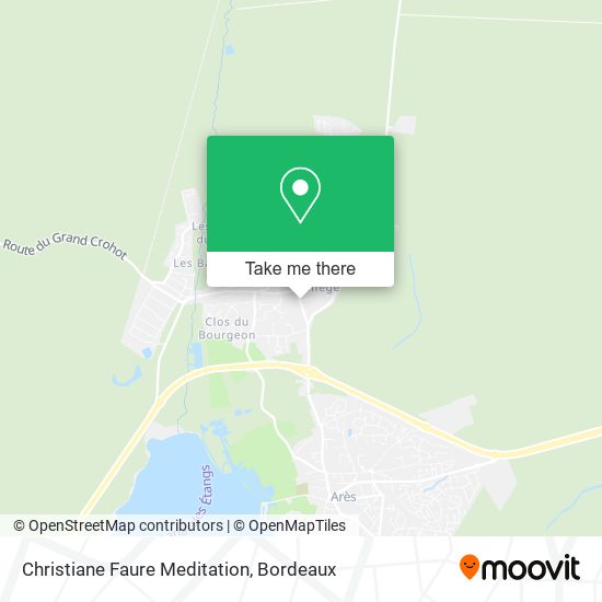 Christiane Faure Meditation map