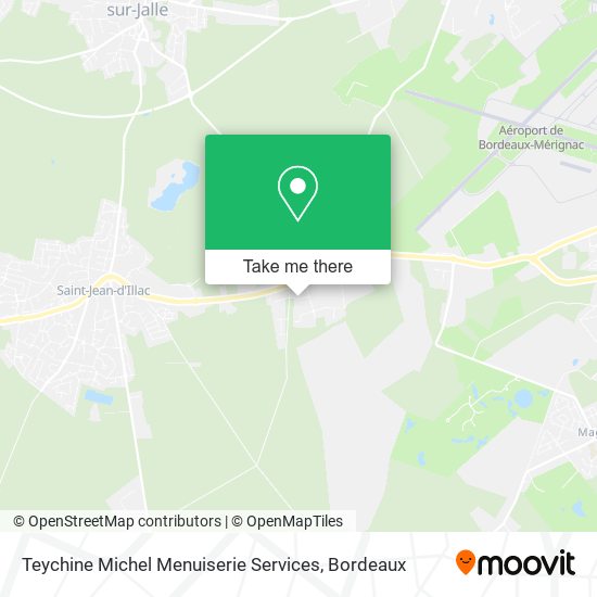 Teychine Michel Menuiserie Services map