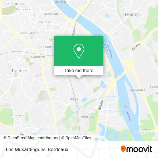 Les Musardingues map