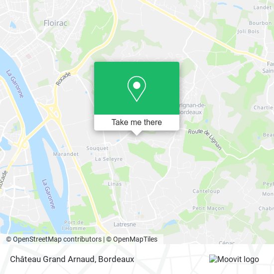 Château Grand Arnaud map