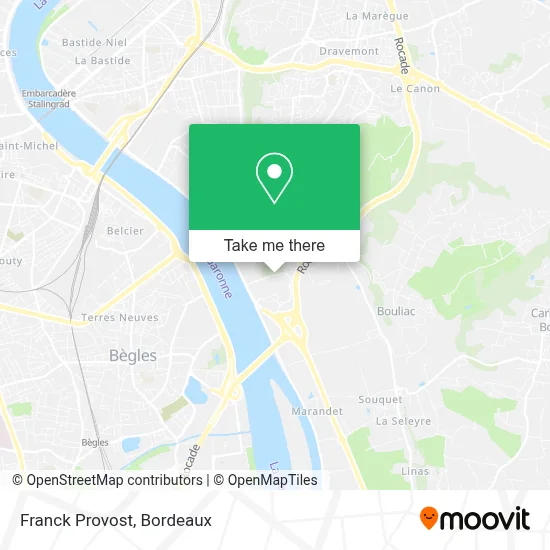 Franck Provost map