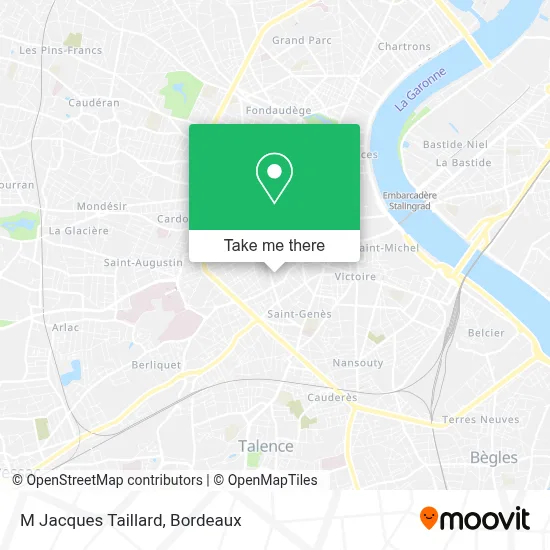 M Jacques Taillard map