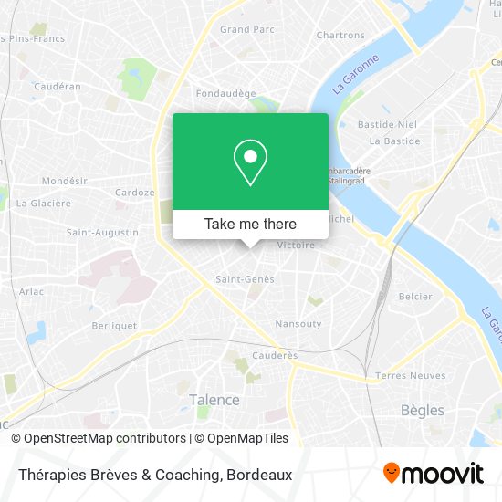 Thérapies Brèves & Coaching map