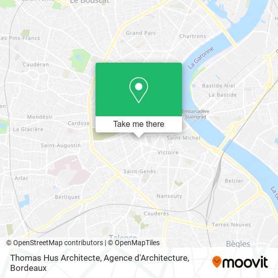 Thomas Hus Architecte, Agence d'Architecture map