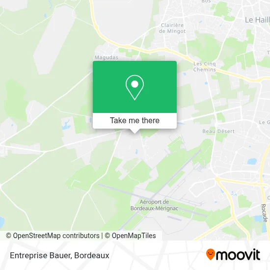 Entreprise Bauer map