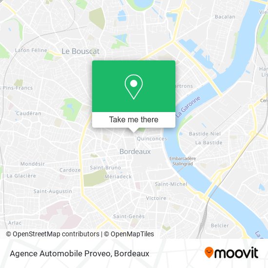 Agence Automobile Proveo map