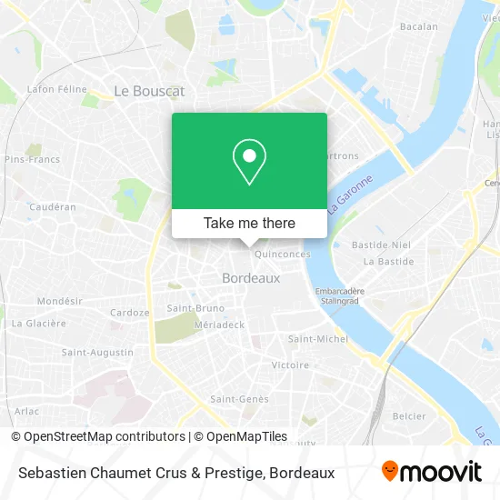 Sebastien Chaumet Crus & Prestige map