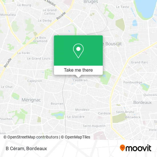 B Céram map