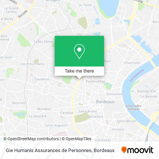 Gie Humanis Assurances de Personnes map