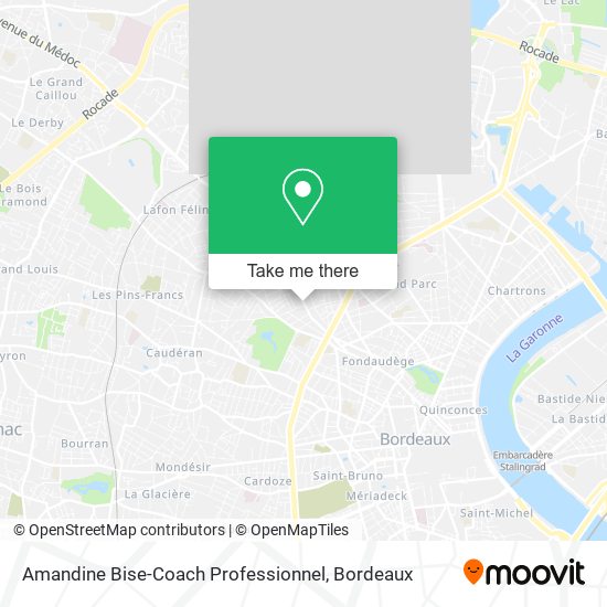 Amandine Bise-Coach Professionnel map
