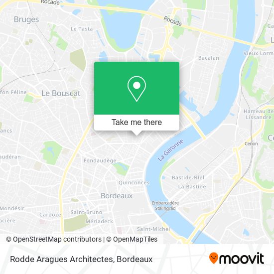 Rodde Aragues Architectes map