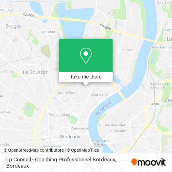 Lp Conseil - Coaching Professionnel Bordeaux map