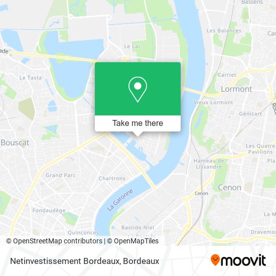Netinvestissement Bordeaux map