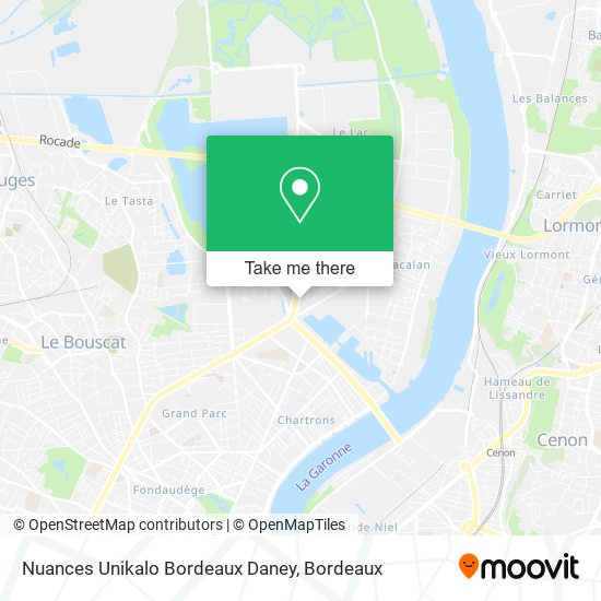 Nuances Unikalo Bordeaux Daney map