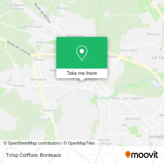 Tchip Coiffure map