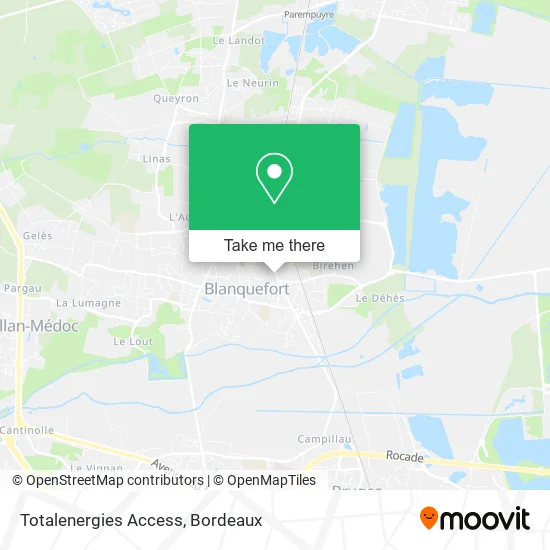 Totalenergies Access map