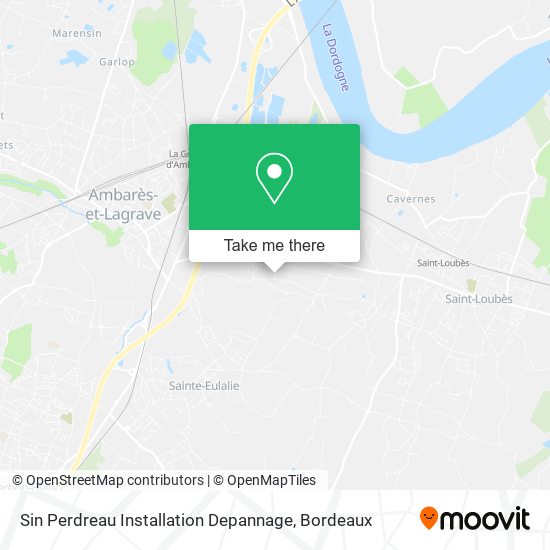 Sin Perdreau Installation Depannage map