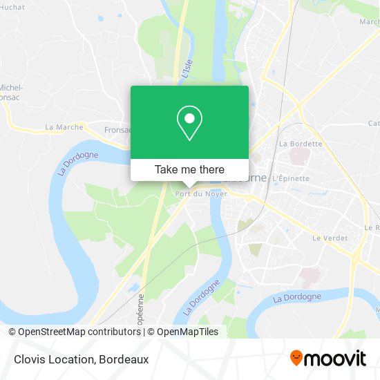 Clovis Location map