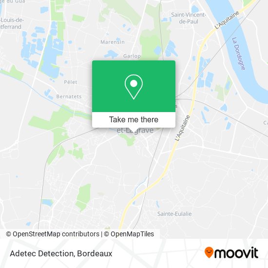 Mapa Adetec Detection