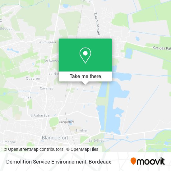 Démolition Service Environnement map