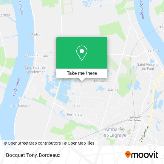 Bocquet Tony map