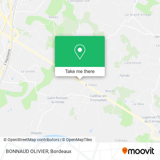 Mapa BONNAUD OLIVIER