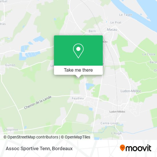 Assoc Sportive Tenn map