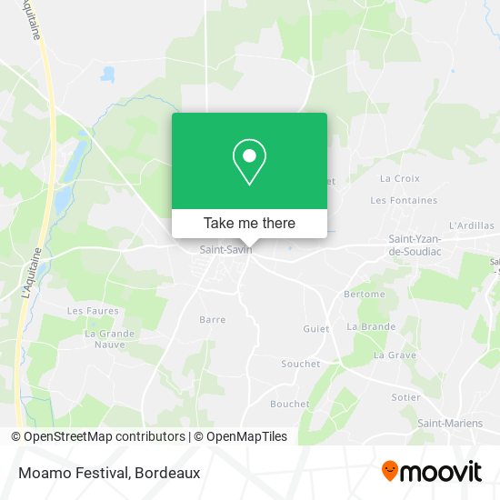 Moamo Festival map