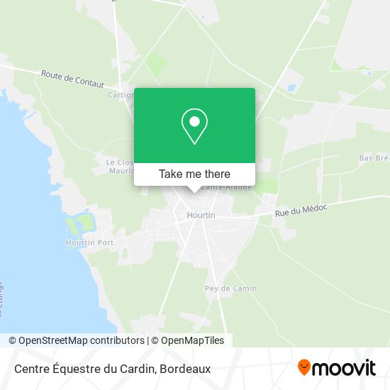 Centre Équestre du Cardin map